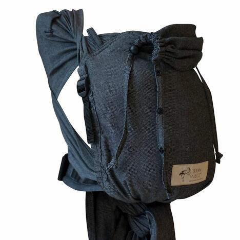 Storchenwiege WrapBabyCarrier graphit