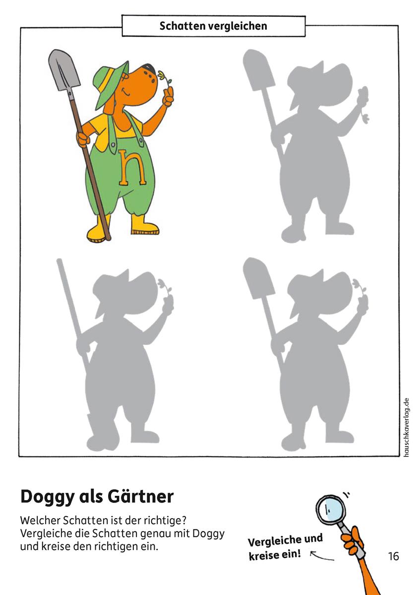 Hauschkaverlag Kindergartenblockab 3 Jahre Vergleichen, rätseln und malen