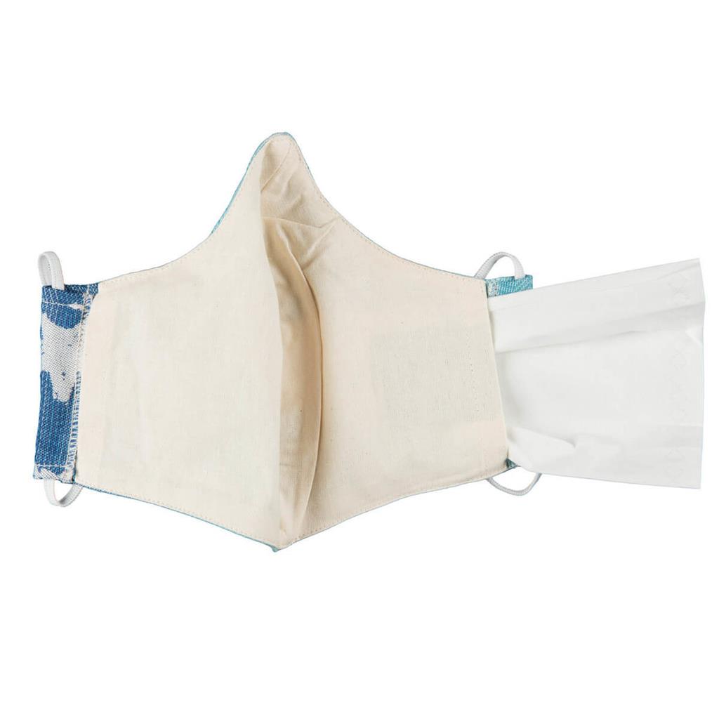 Hoppediz Gesichtsmaske für Kinder - Singapur blue