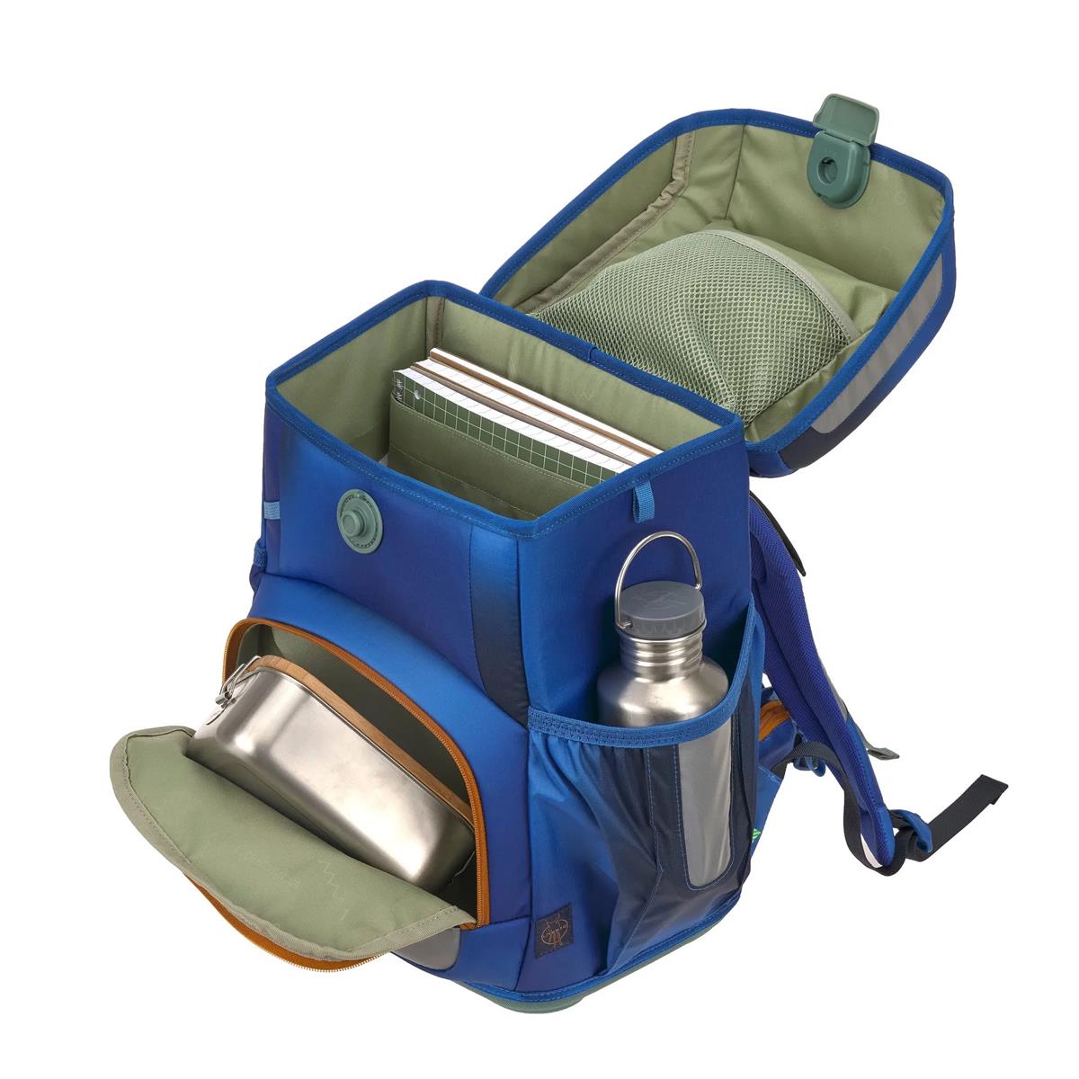 Lässig Schulranzen-Set Unique Light 2026 Space Blau