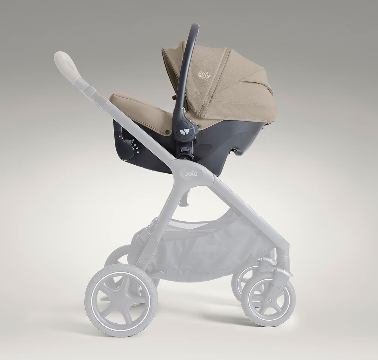 Joie Signature Sprint Babyschalen (40 – 75 cm/ 0 – 13 kg) Sandstone