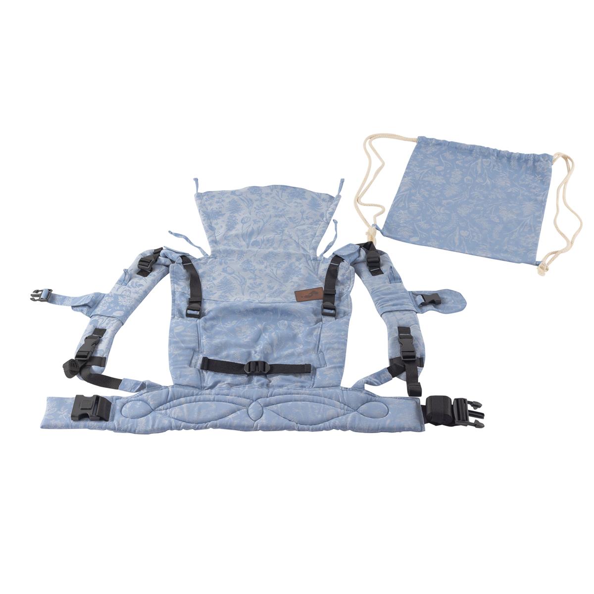 Schmusewolke Comfort FullBuckle-Babytrage Fleur Provence Leinen Schmusewolke Comfort FullBuckle-Babytrage Fleur Provence Leinen