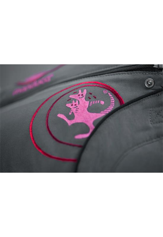 manduca First Kanga grau - pink manduca First Kanga grau - pink