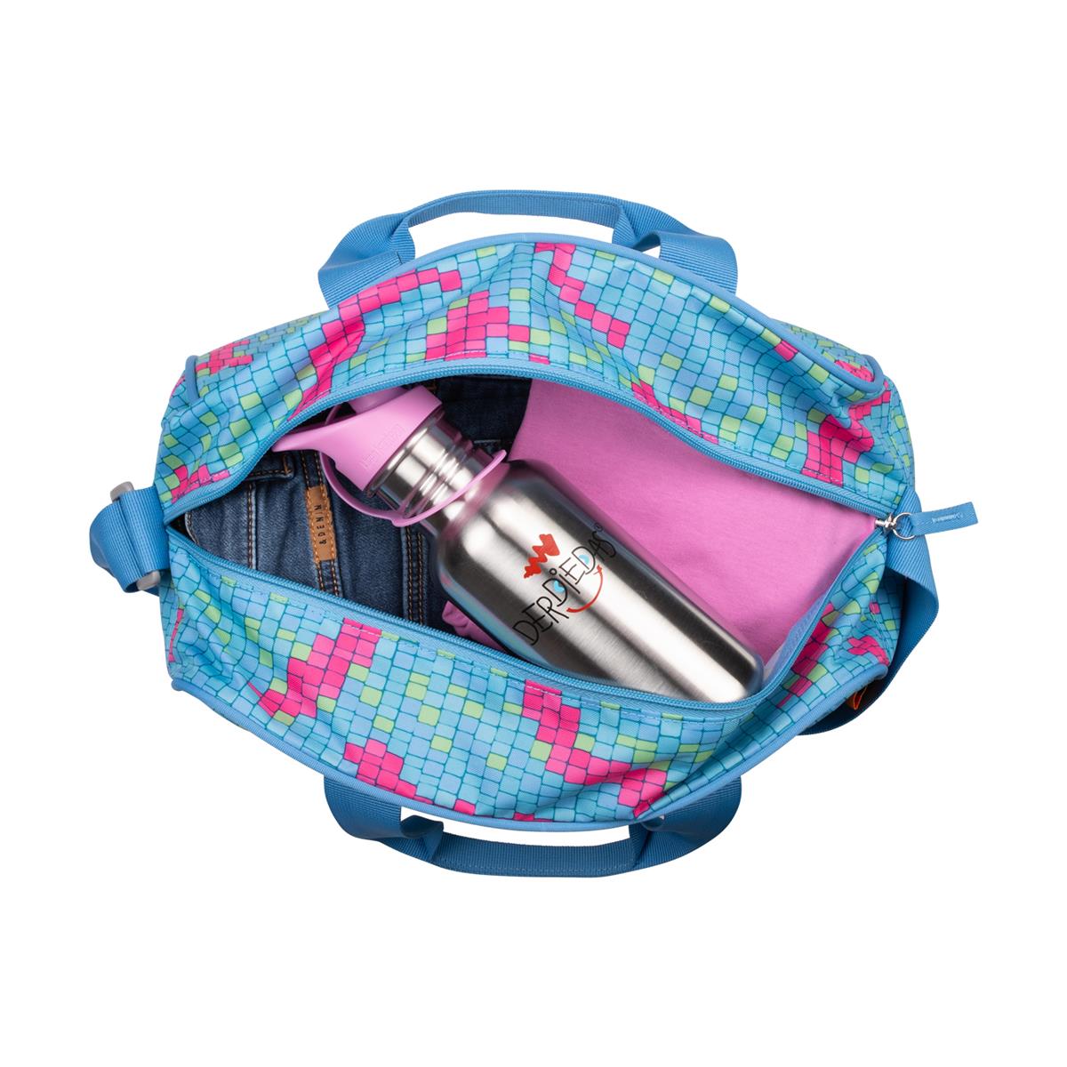 Der Die Das Sporttasche Happy Pixel