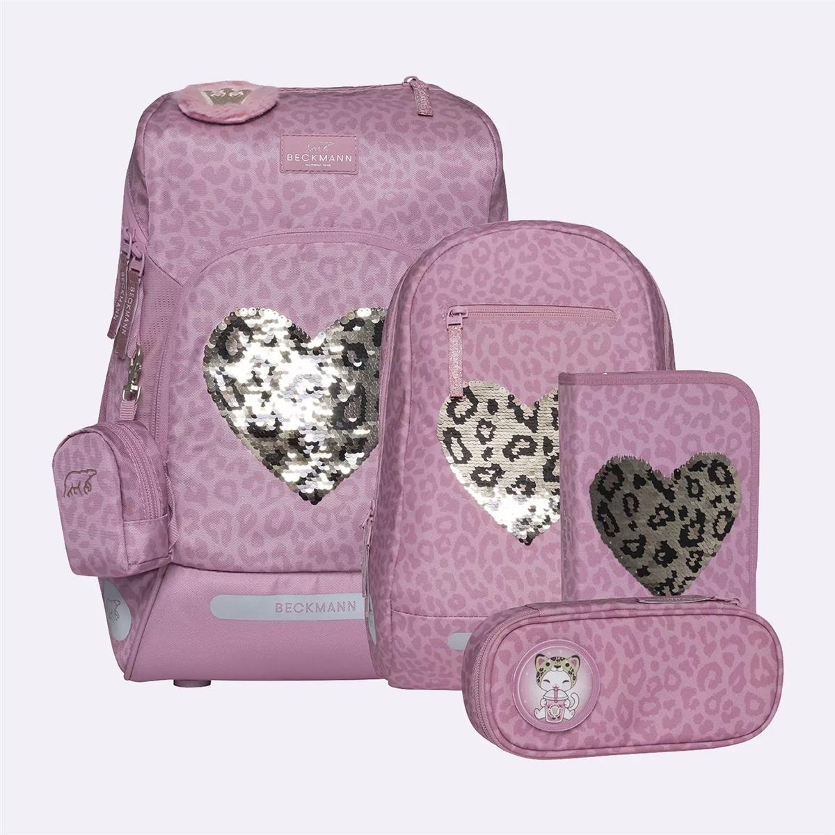 Beckmann Schulrucksack-Set Active Air FLX 6-teilig Furry Beckmann Schulrucksack-Set Active Air FLX 6-teilig Furry