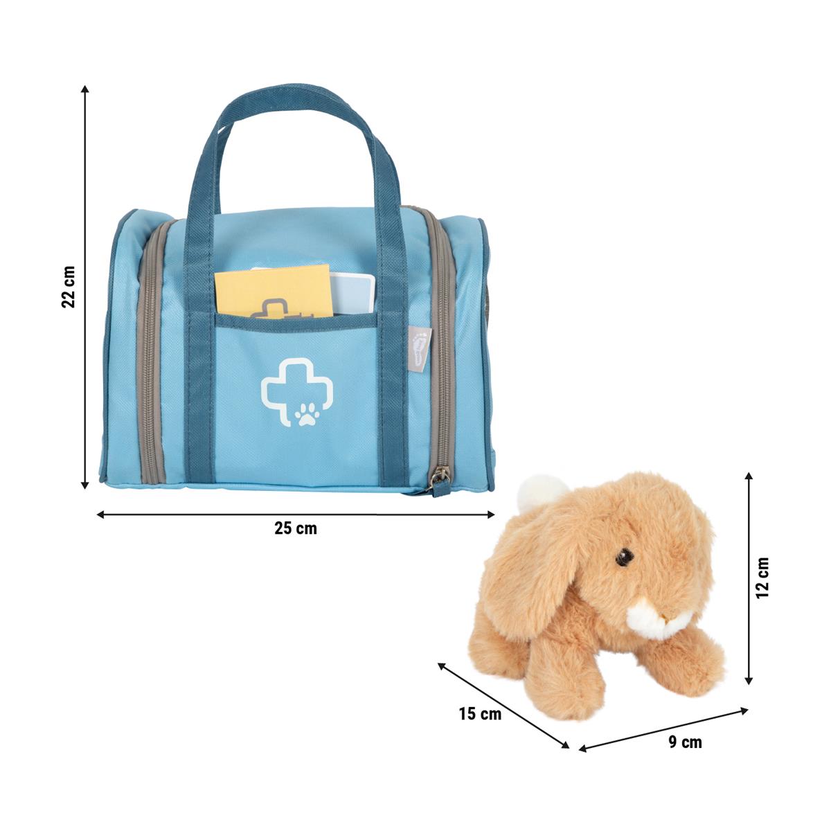 small foot Tierarzt-Tasche mit Hase braun small foot Tierarzt-Tasche mit Hase braun