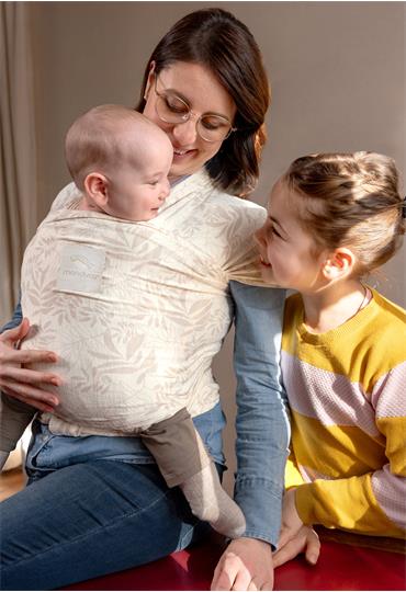 manduca® Sling elastisches Tragetuch Limited Edition BotanicVanilla manduca® Sling elastisches Tragetuch Limited Edition BotanicVanilla