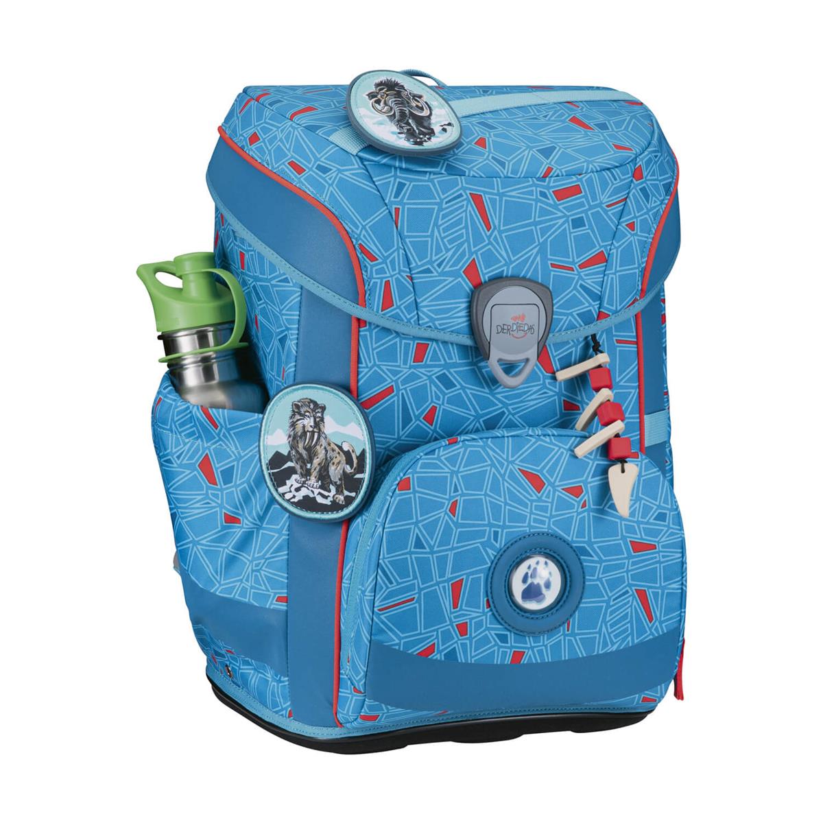 Der Die Das Schulranzen-Set Ergoflex Easy 2026 tlg. Superflash Blue Ice