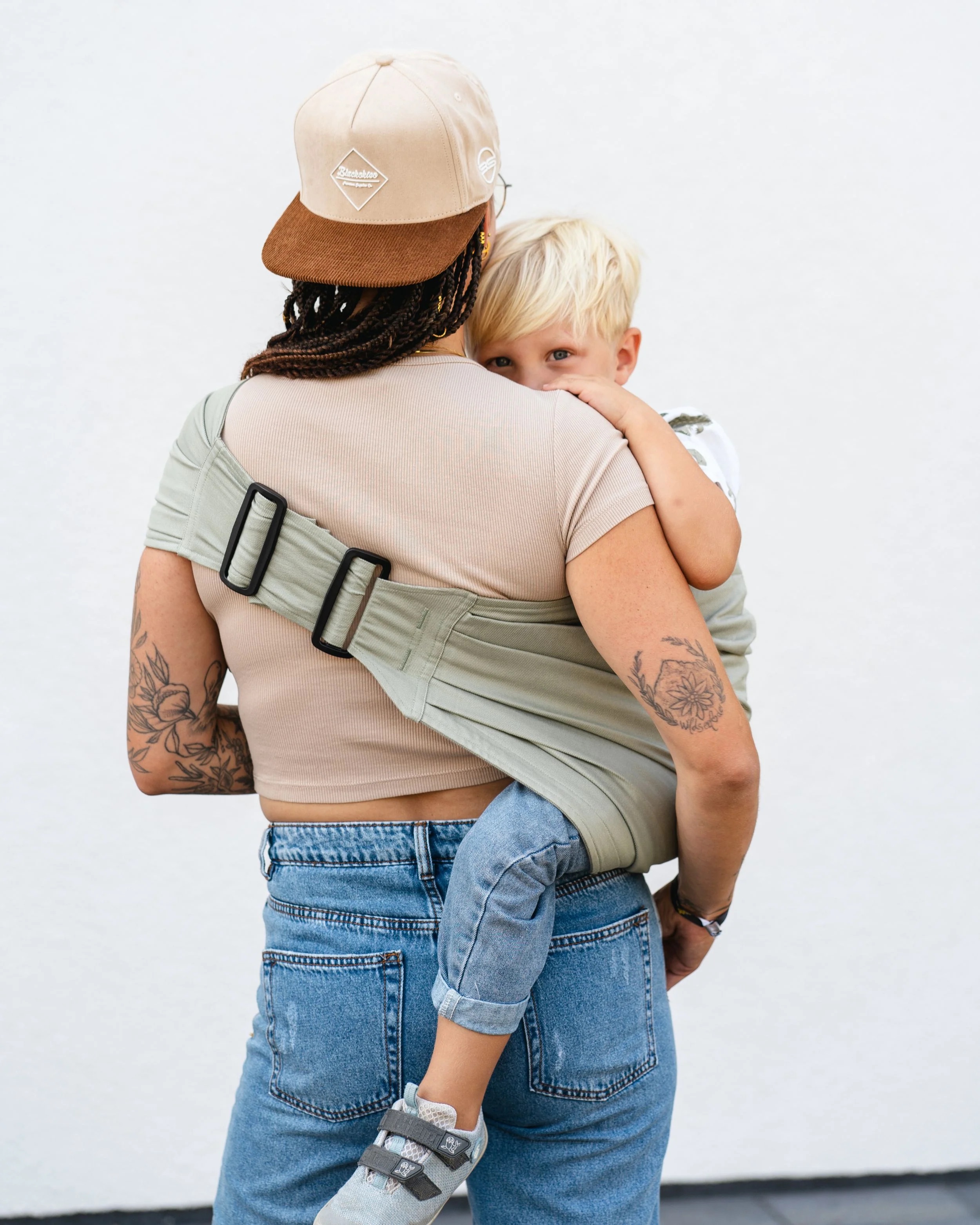 Qookie Go - Hüfttrage Salvia