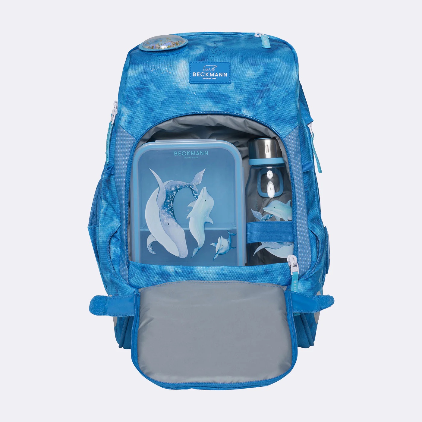 Beckmann Schulrucksack-Set Active Air FLX 6-teilig Ocean Beckmann Schulrucksack-Set Active Air FLX 6-teilig Ocean
