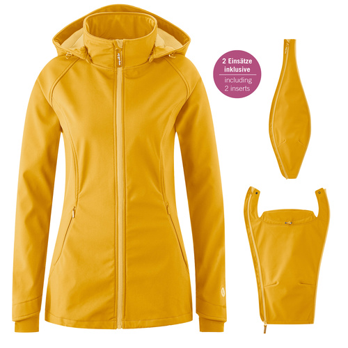 mamalila Softshell-Tragejacke Allrounder senf L mamalila Softshell-Tragejacke Allrounder senf L