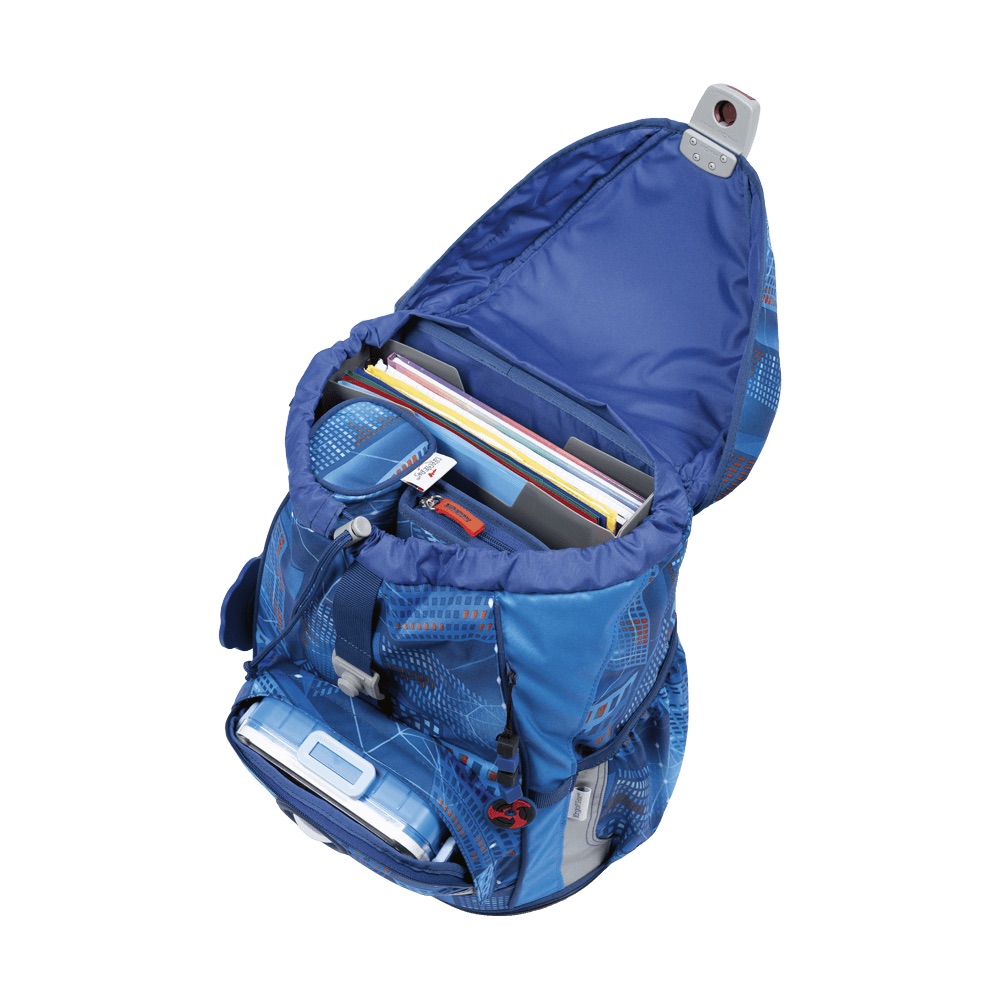 Der Die Das Schulranzen-Set Ergoflex Light 2025/2026 5 tlg. Turbo Speed Der Die Das Schulranzen-Set Ergoflex Light 2025/2026 5 tlg. Turbo Speed