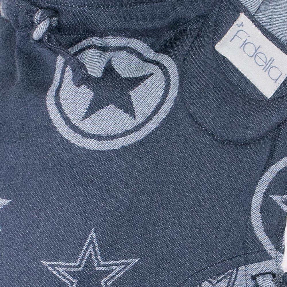 Fidella® Tragehilfe FlyClick Half-Buckle Babysize (56 - 86 cm /15 kg) Outer Space blue (Aussteller)