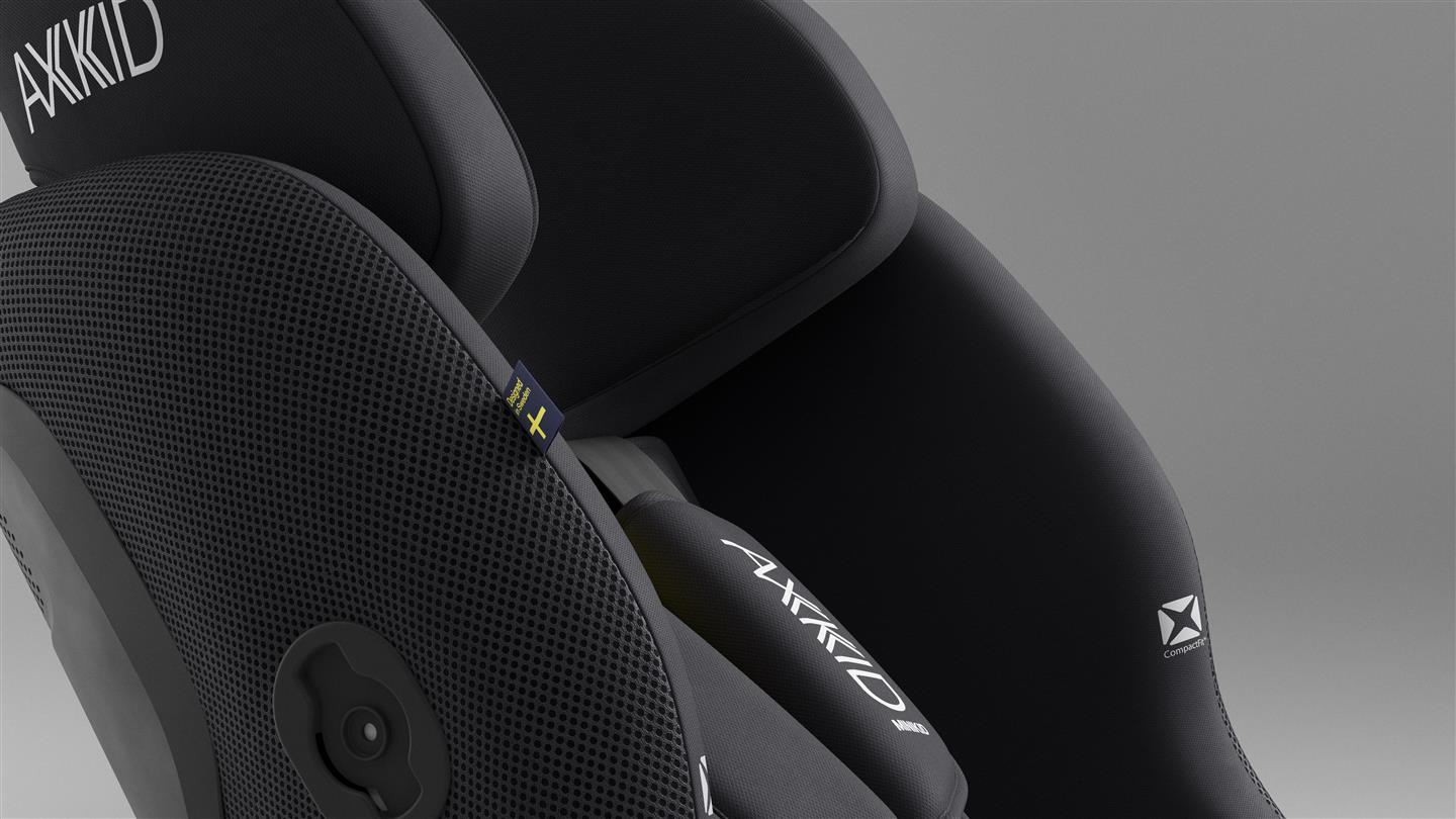 Axkid Minikid Core Reboarder Schwarz