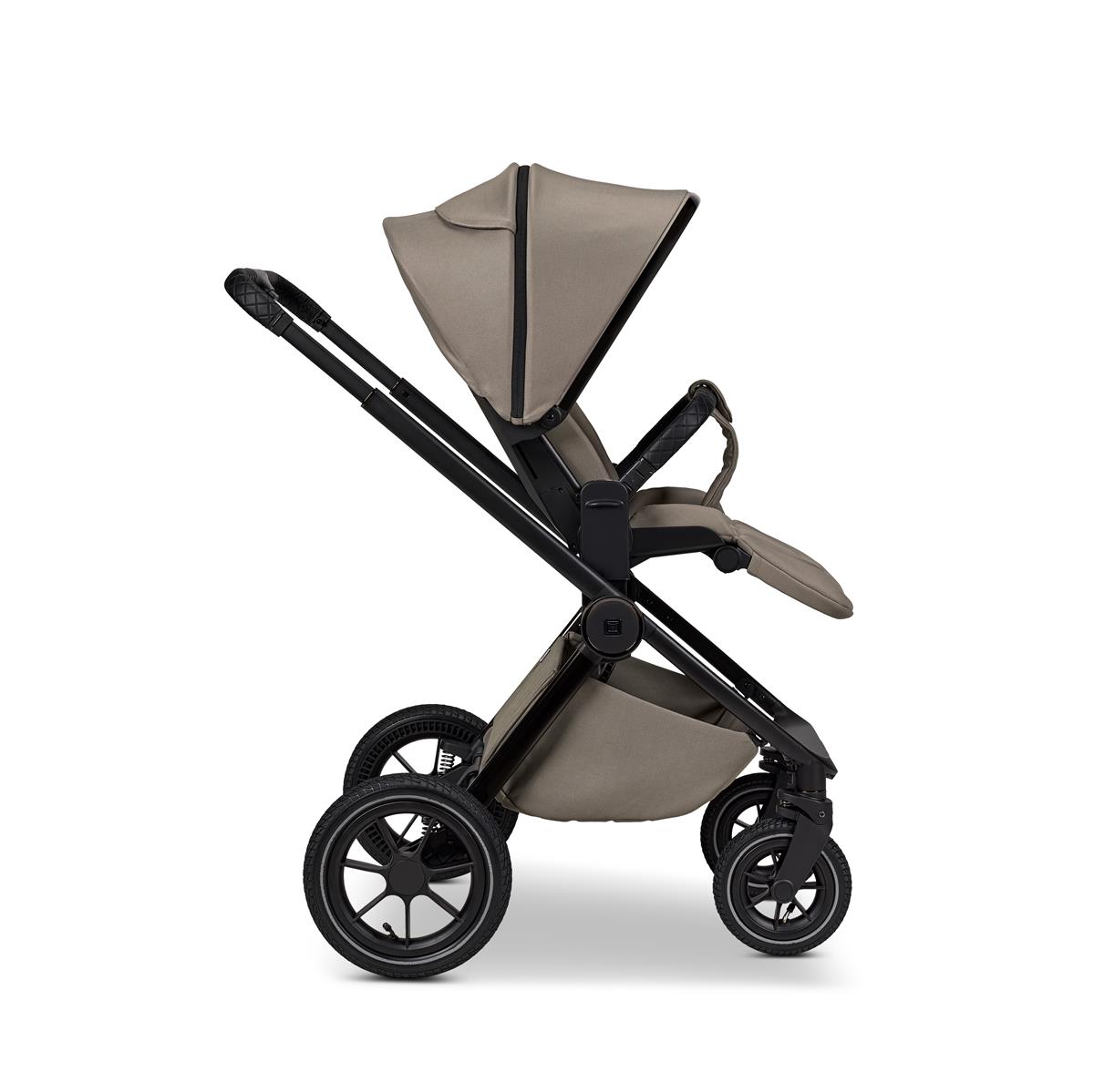 Moon PIÙ Kinderwagen SET mud / matt