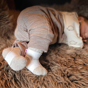 Hoppediz Sockenhalter creme Hoppediz Sockenhalter creme