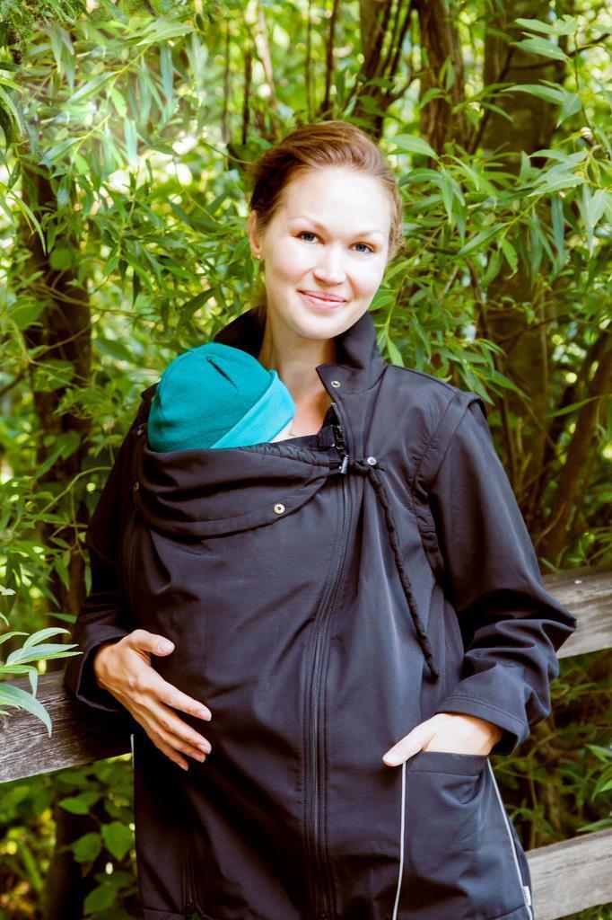 manduca by MaM Tragejacke Two-Way Upgrade Jacket S schwarz