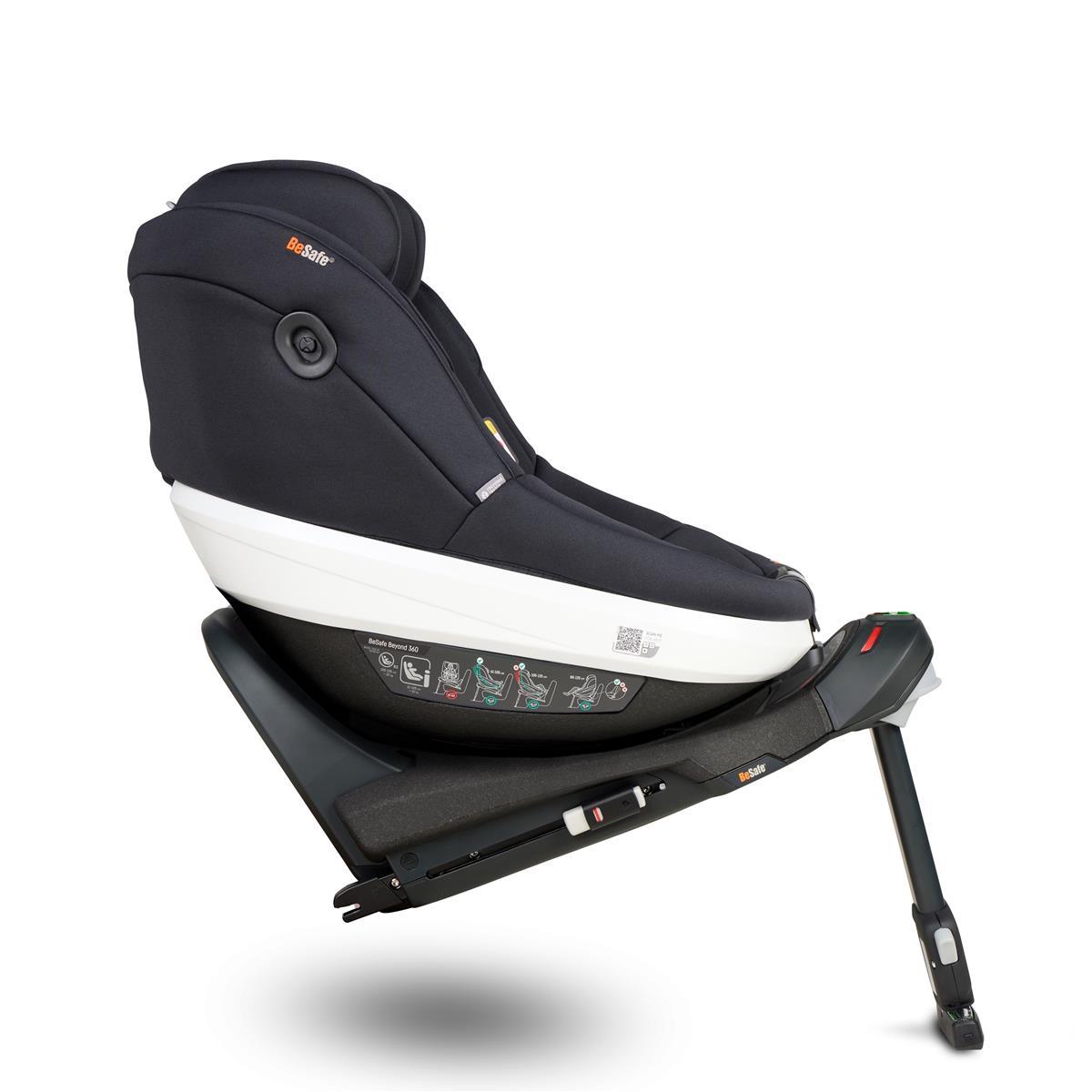 BeSafe Beyond 180 Reboarder Black Soft Beeze BeSafe Beyond 180 Reboarder Black Soft Beeze