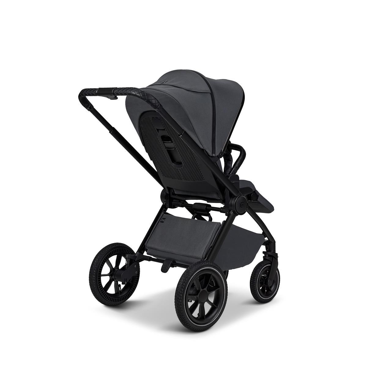 Moon GIO+ Kinderwagen-Set anthra / chrome Moon PIÙ Kinderwagen SET anthra / matt