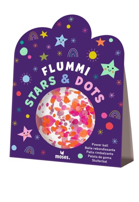 moses Flummi Stars & Dots Konfetti Rosa moses Flummi Stars & Dots Konfetti Rosa