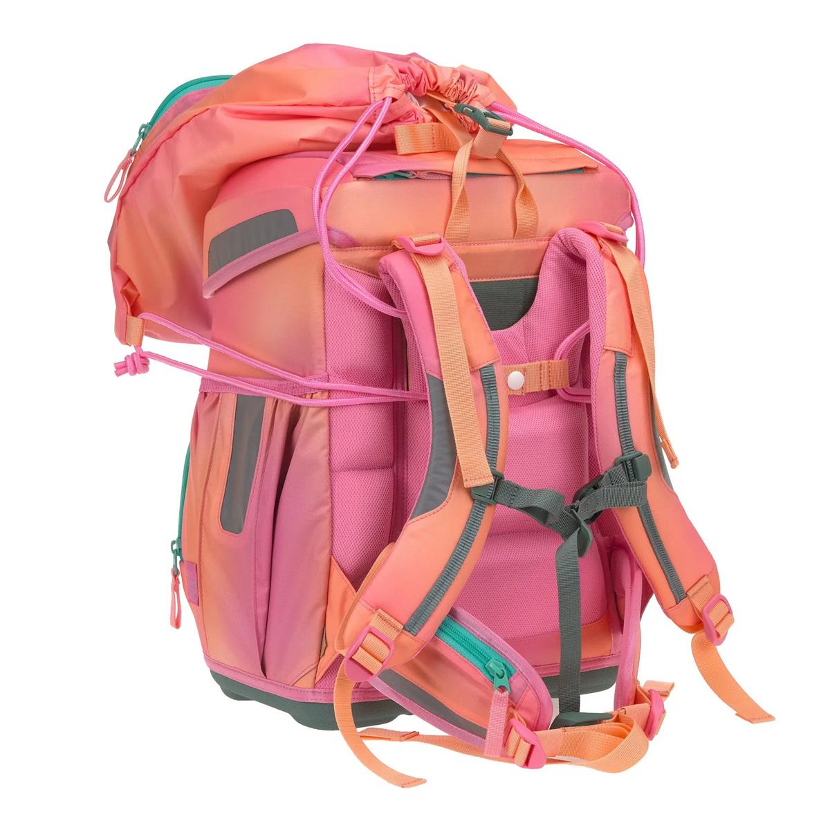 Lässig Schulranzen-Set Unique Light 2026 Sunset Pink