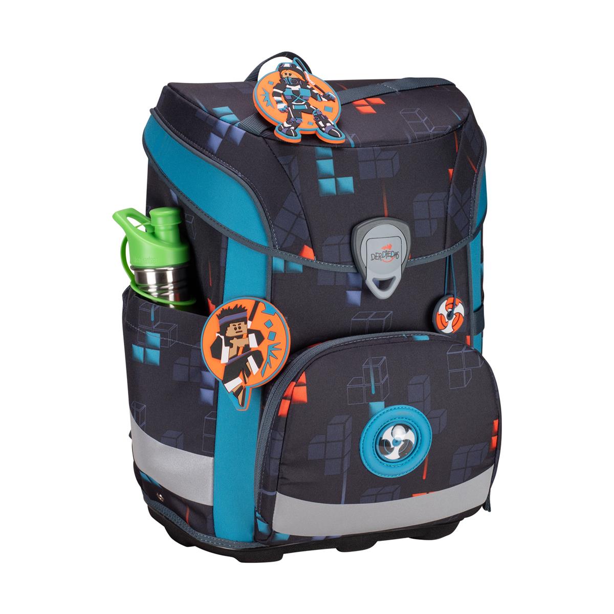 Der Die Das Schulranzen-Set Ergoflex Easy 2025 tlg. Ninja Fighter