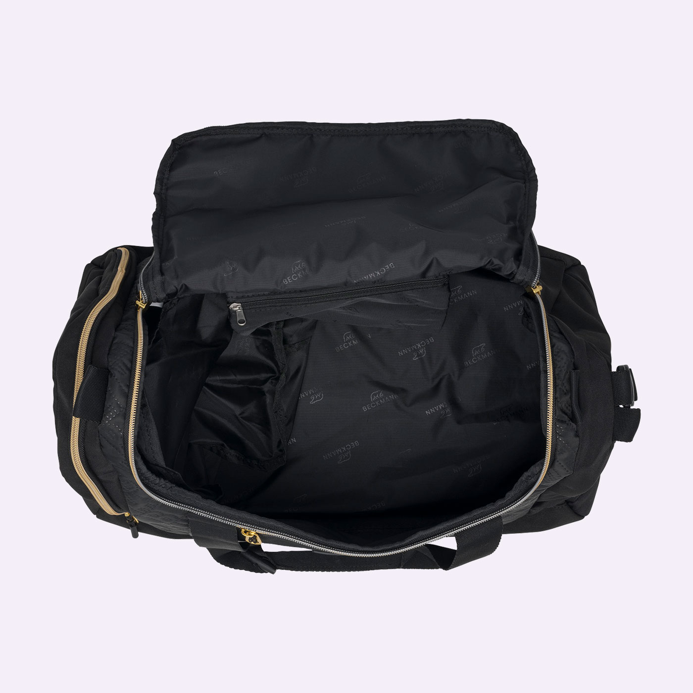 Beckmann Sporttasche Duffelbag Sport Black/Gold
