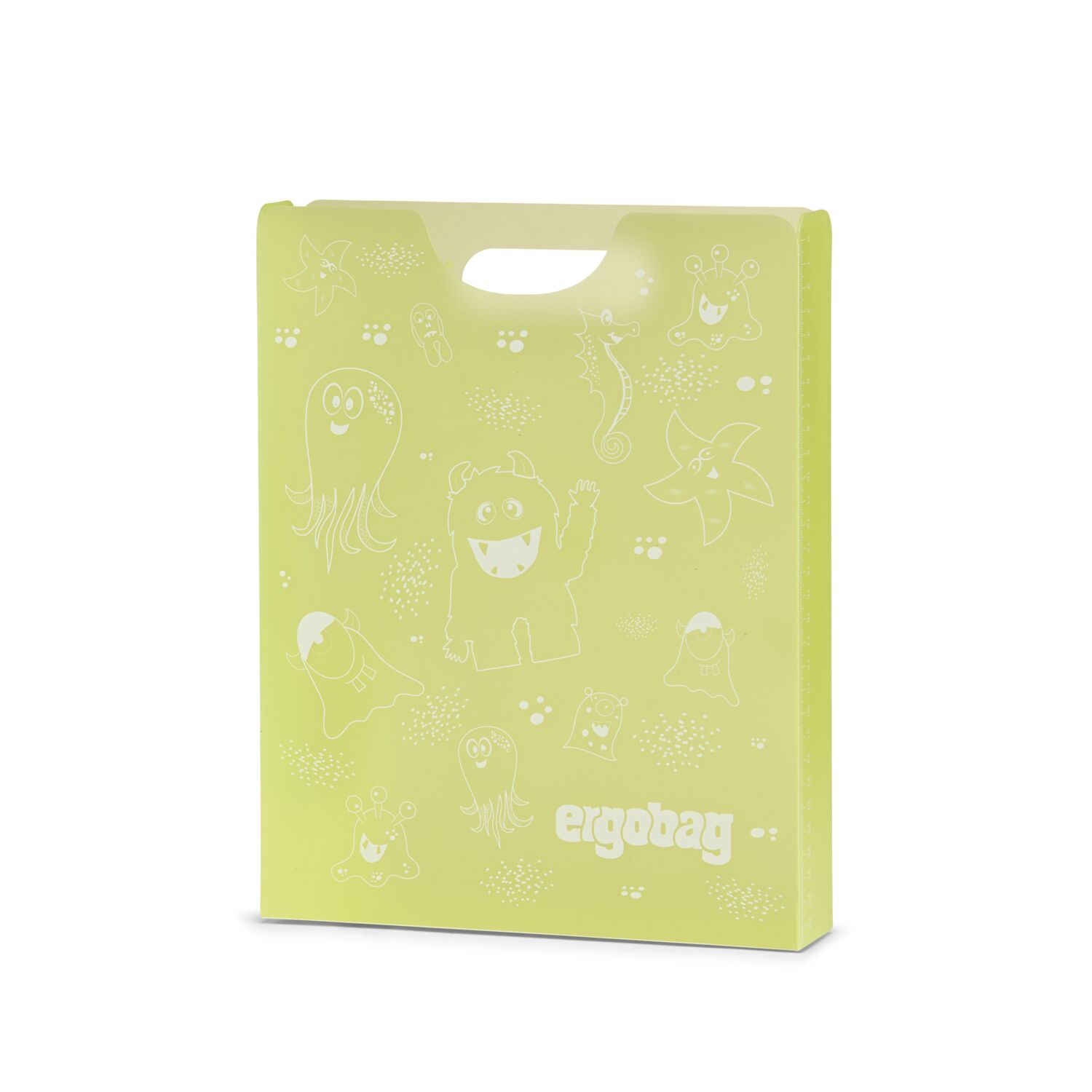 ergobag Heftebox Monster Gelb ergobag Heftebox Monster Gelb