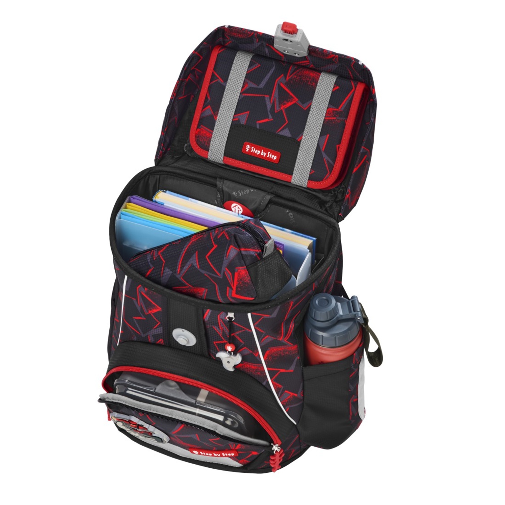 Step by Step Fit Schulranzen-Set 5-tlg. Ninja Yuma