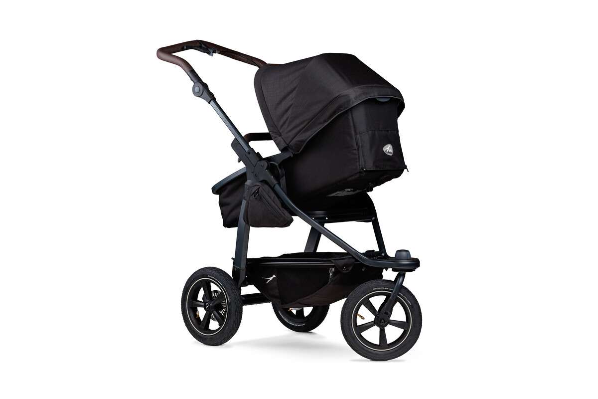 tfk mono2 - Kombi Kinderwagen mit Luftkammerrad-Set schwarz tfk mono2 - Kombi Kinderwagen mit Luftkammerrad-Set schwarz