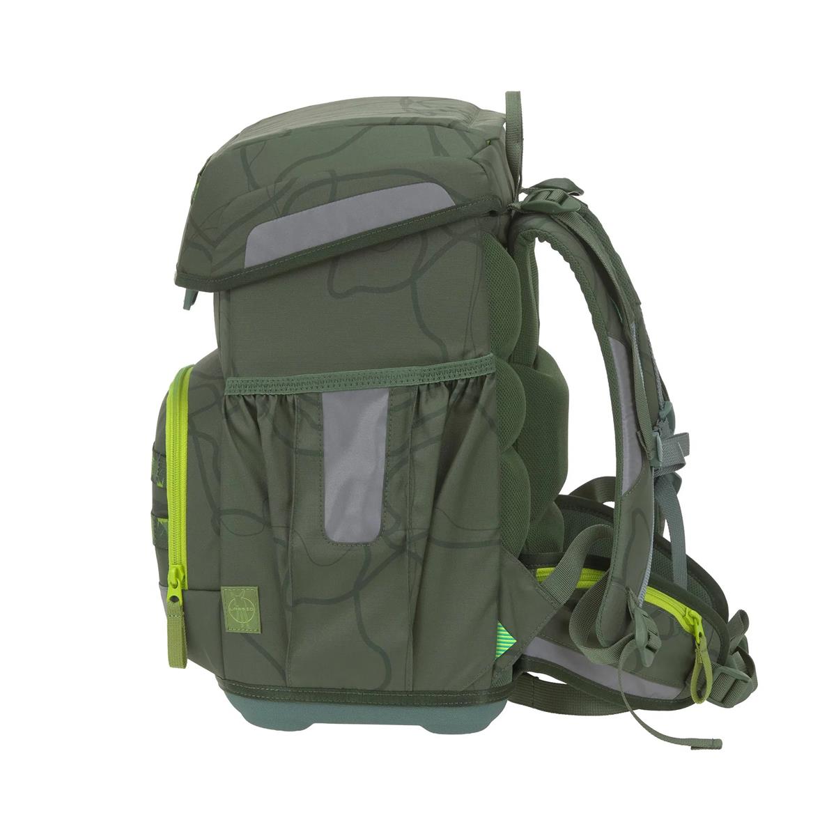 Lässig Schulranzen-Set Unique Light 2026 Jungel Grün