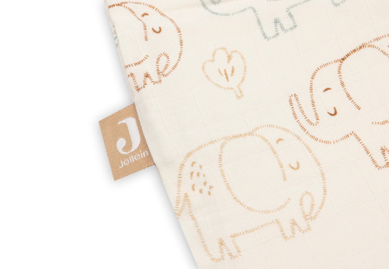 Jollein Schlafsack Hydrophil 90cm Elephant Tales