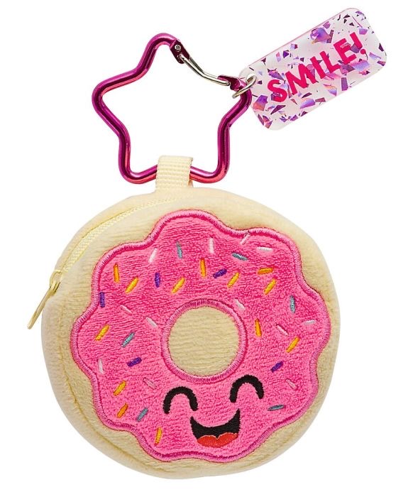 moses Verlag Happy Day Plüsch-Täschchen mit Karabiner Donut