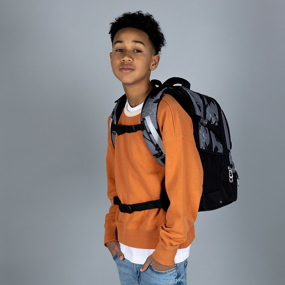 neoxx ACTIVE PRO Schulrucksack Dragon Thunder