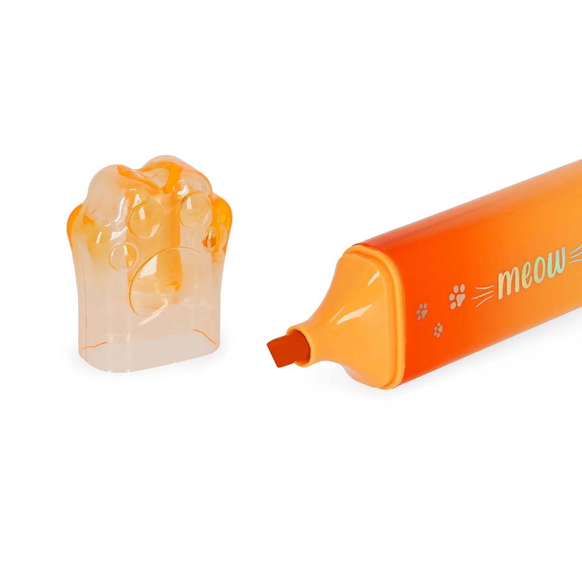 Legami Textmarker Meow Kitty Orange