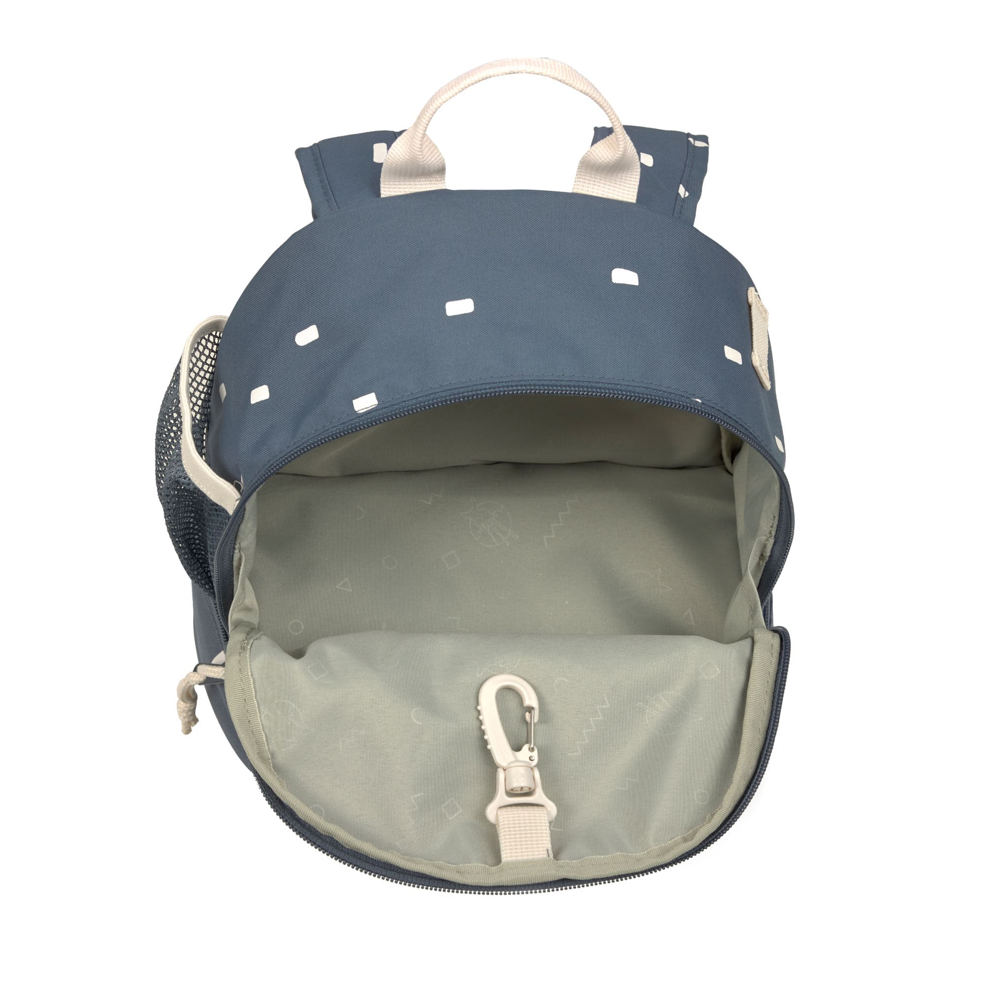 Lässig Kindergartenrucksack Mini Happy Prints, Dunkelblau