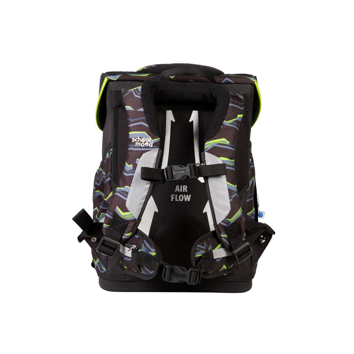 School-Mood Champion Pro Schulranzen-Set 2025/2026 7-tlg. Finn (Raubkatze)