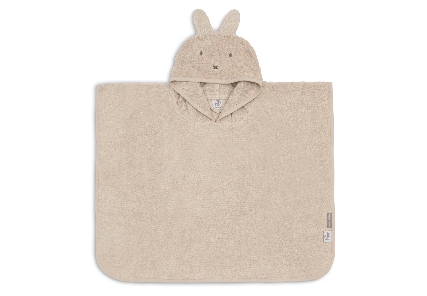 Jollein Badeponcho Frottee Miffy Warm Sand Jollein Badeponcho Frottee Miffy Warm Sand