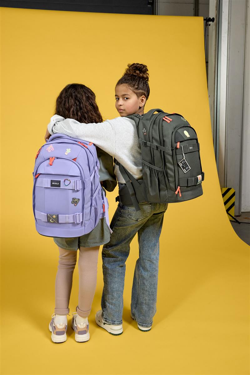 Lässig Schulrucksack BOLD Origin Dark Olive