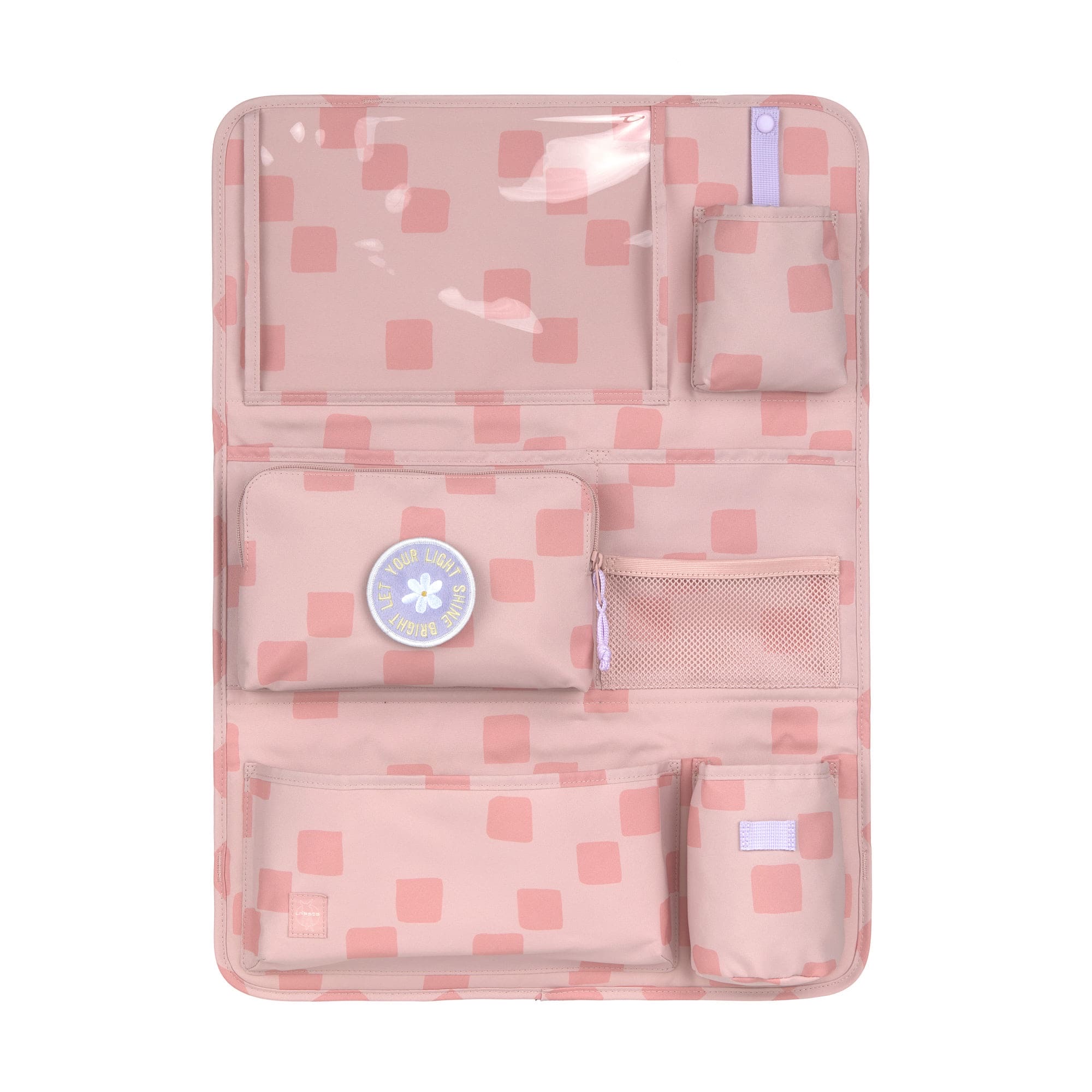Lässig Auto Organizer Kinder - Pattern Party rose