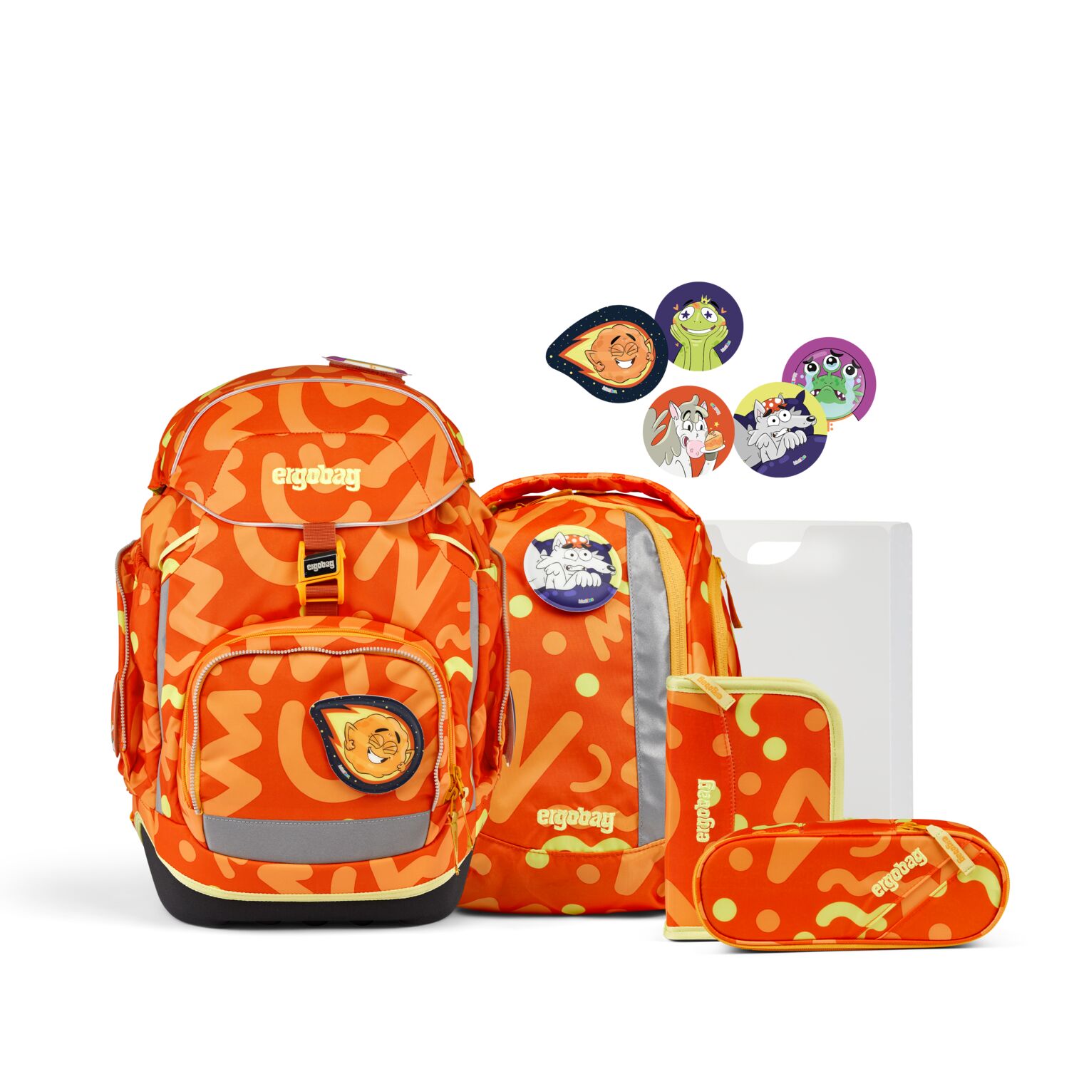 ergobag Schulranzen-Set Pack COMIC ADVENTURE EDITION WunderBärvoll ergobag Schulranzen-Set Pack COMIC ADVENTURE EDITION WunderBärvoll