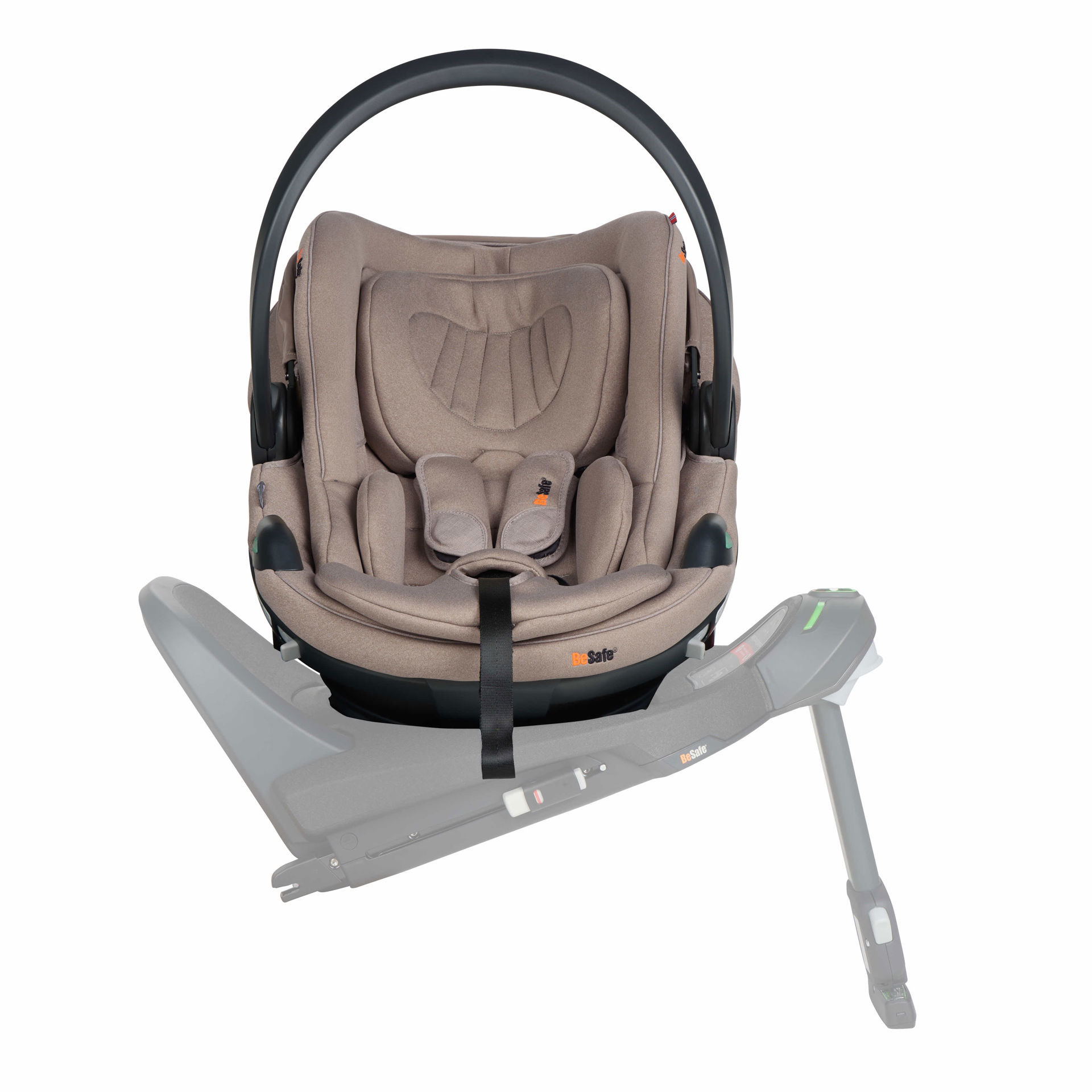 BeSafe Beyond Go Babyschale (40 - 87cm / 0 - 13 Kilo) Soft Breeze Dark Sand