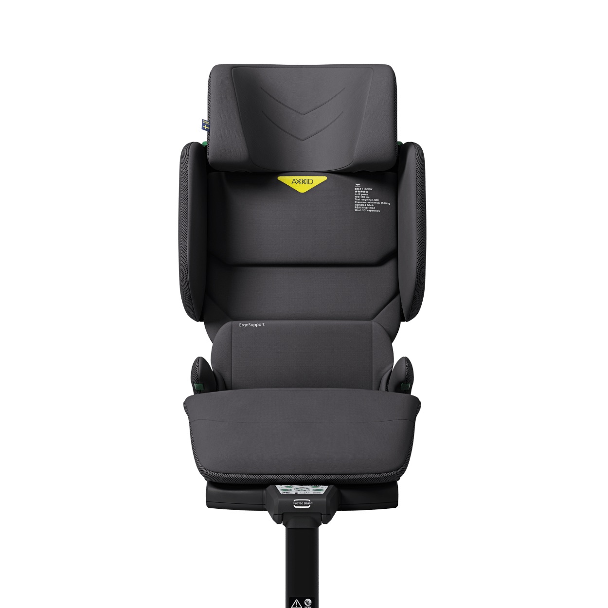 Axkid Up Folgesitz Arctic Mist Grey Bundle SET