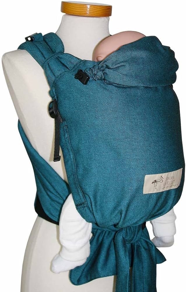Storchenwiege BabyCarrier türkis