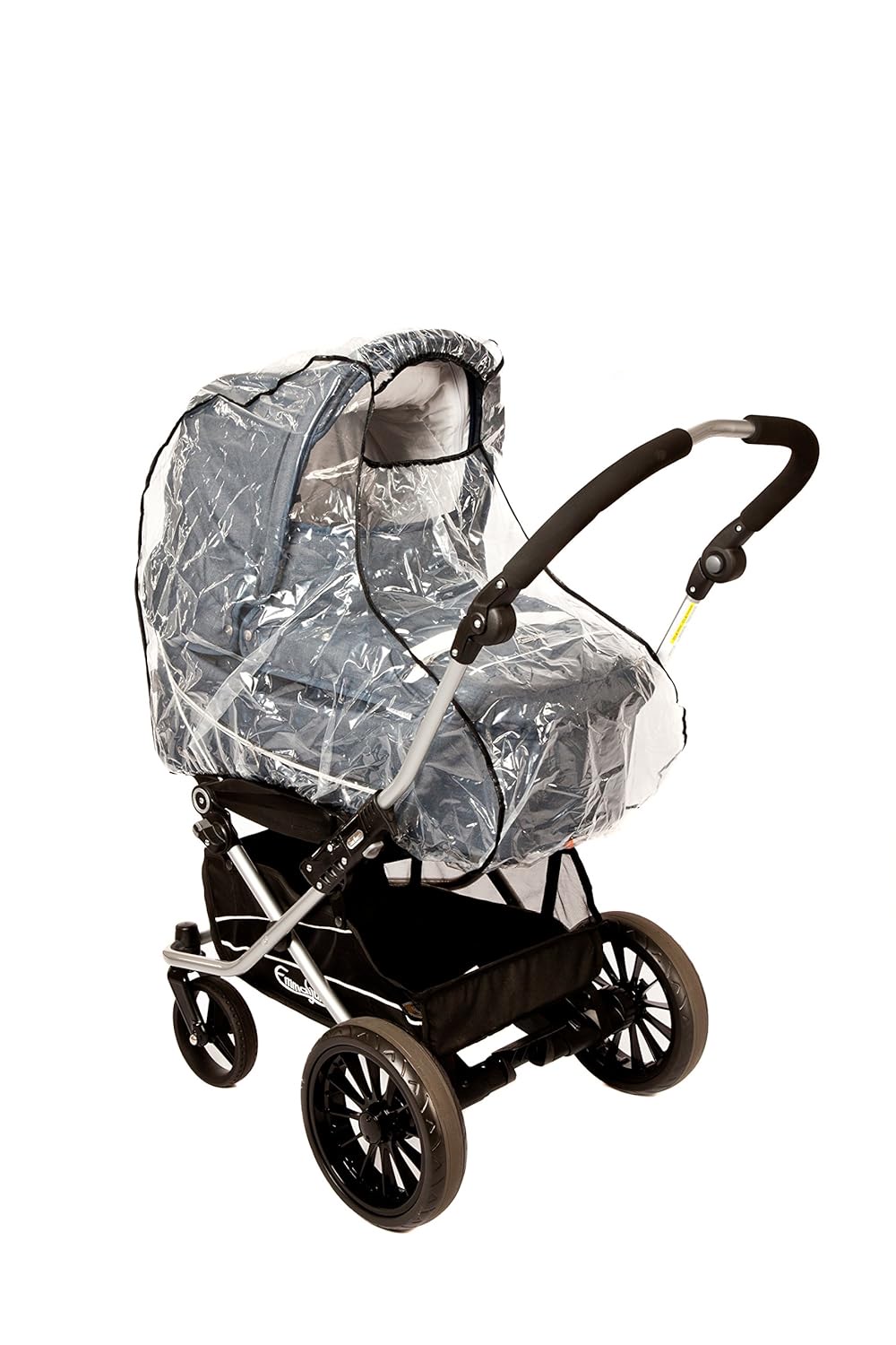 altabebe Regenhaube für Kinderwagen mit Reißverschluss Transparent
