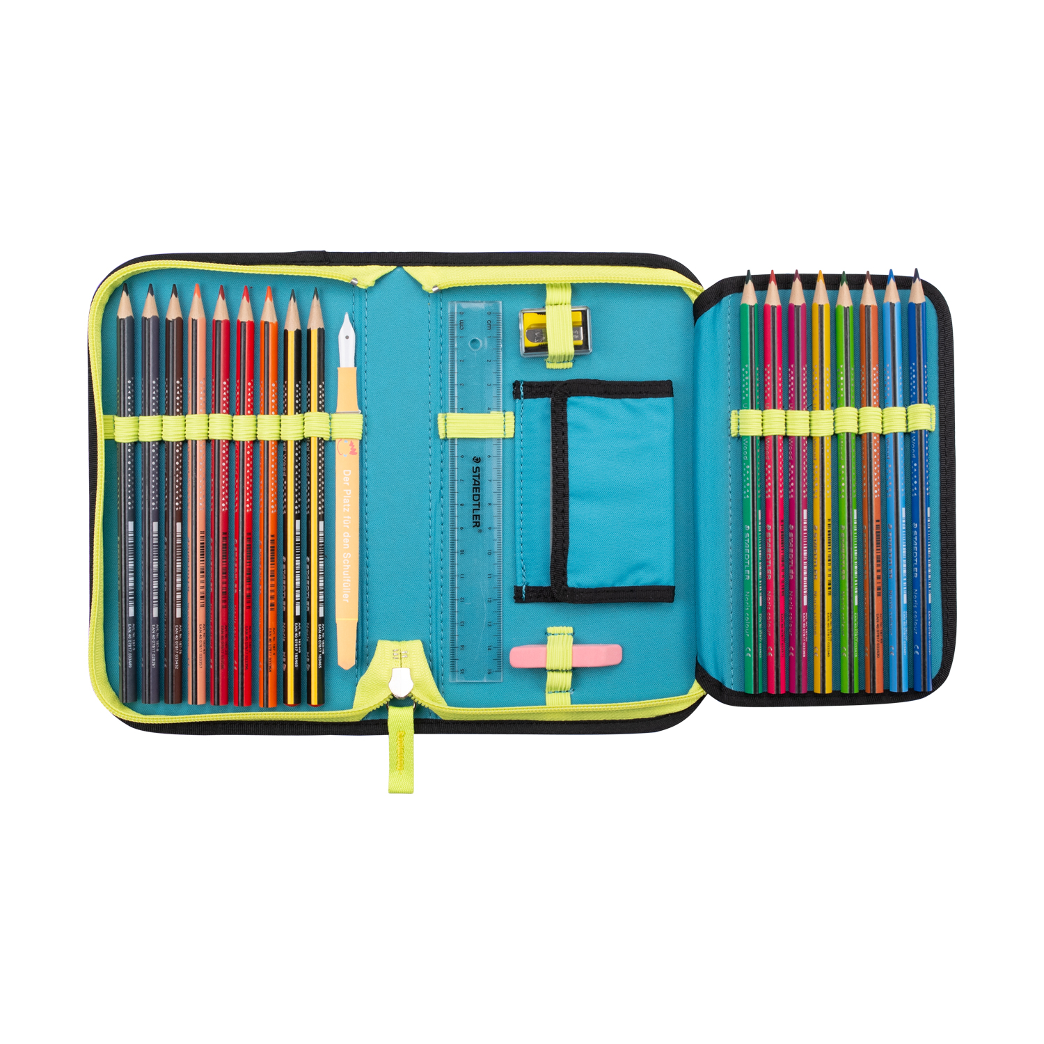 Der Die Das Schulranzen-Set Ergoflex Easy 2025 tlg. LED Crazy