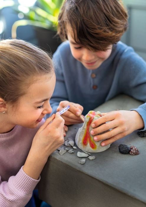 moses Expedition Natur Ausgrabungs-Set Vulkangestein