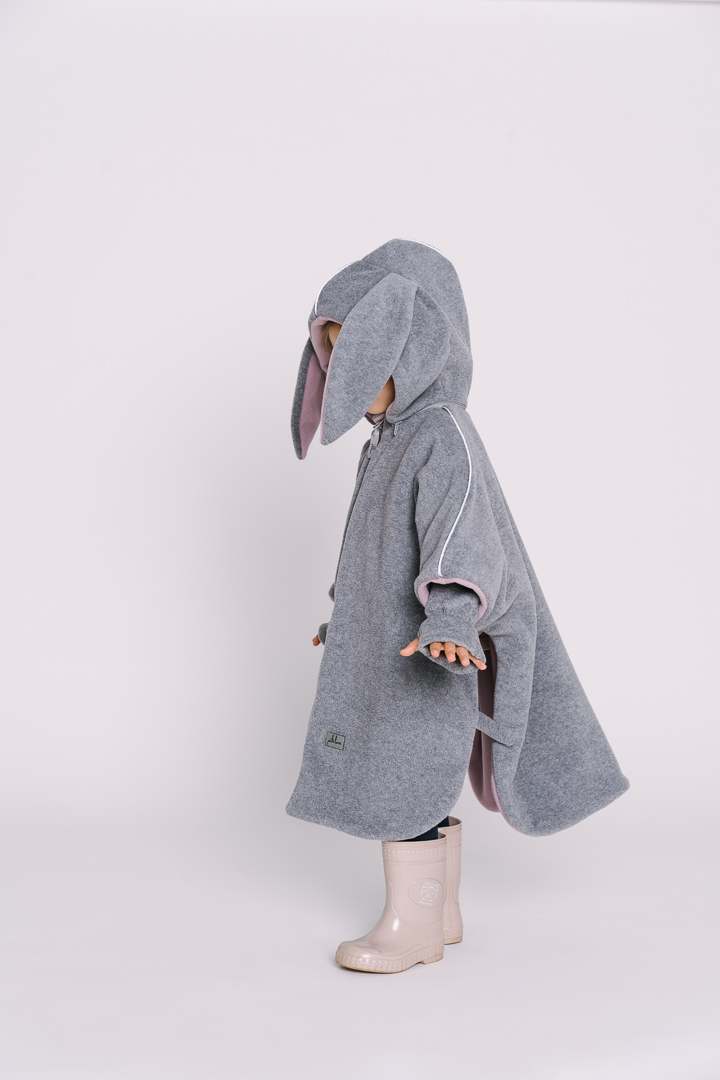 Patulove Poncho Funny Bunny Pink S Patulove Poncho Funny Bunny Pink S