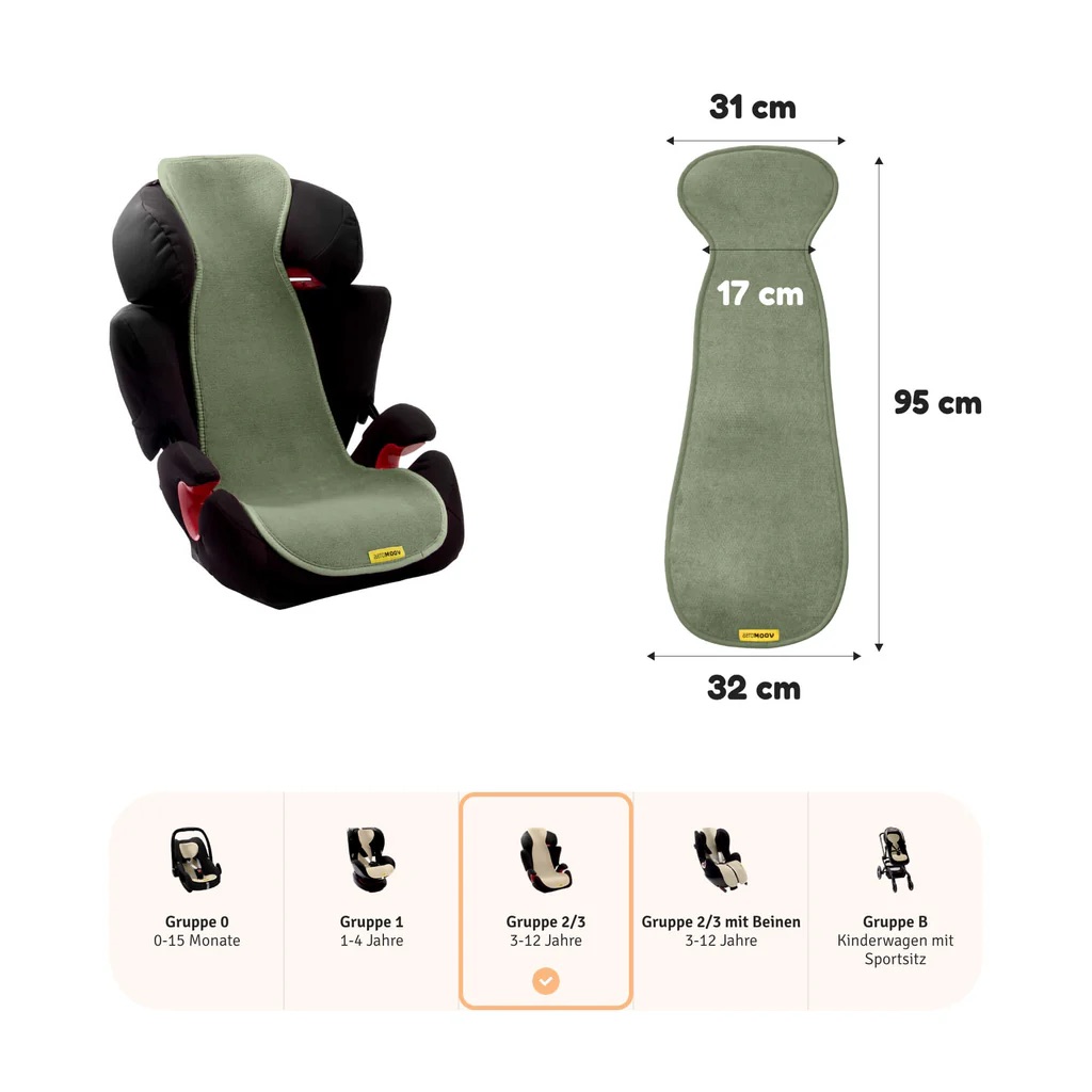 AeroMoov Air Layer Gr. 2/3 ohne Bein Moss
