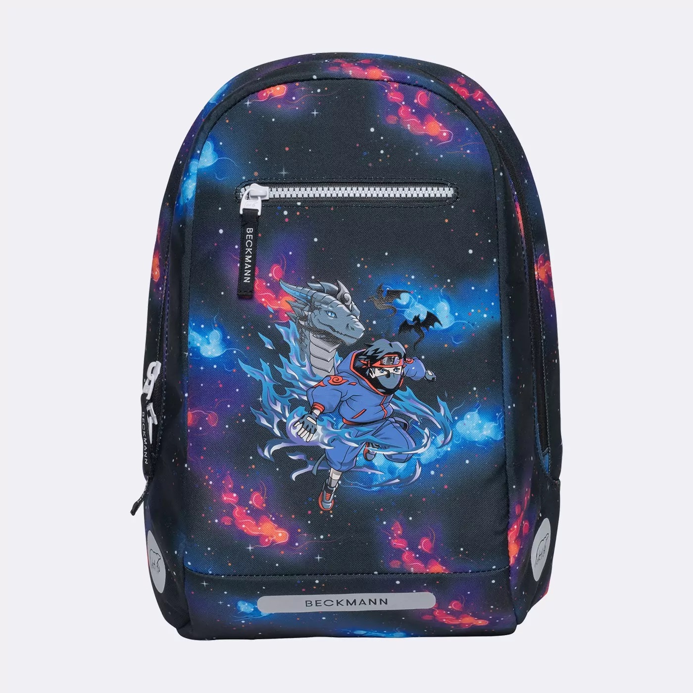 Beckmann Schulrucksack-Set Active Air FLX 6-teilig Ninja Elements